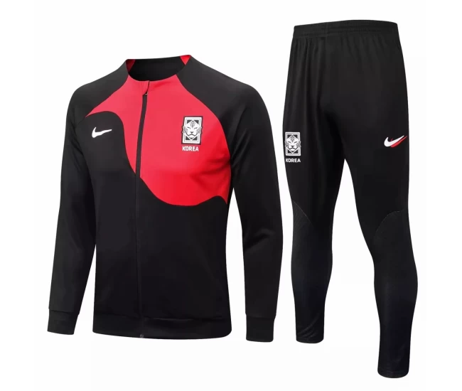 South Korea National Team Black Training Presentation Football Tracksuit 2022-23